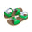 Green sandals for kids