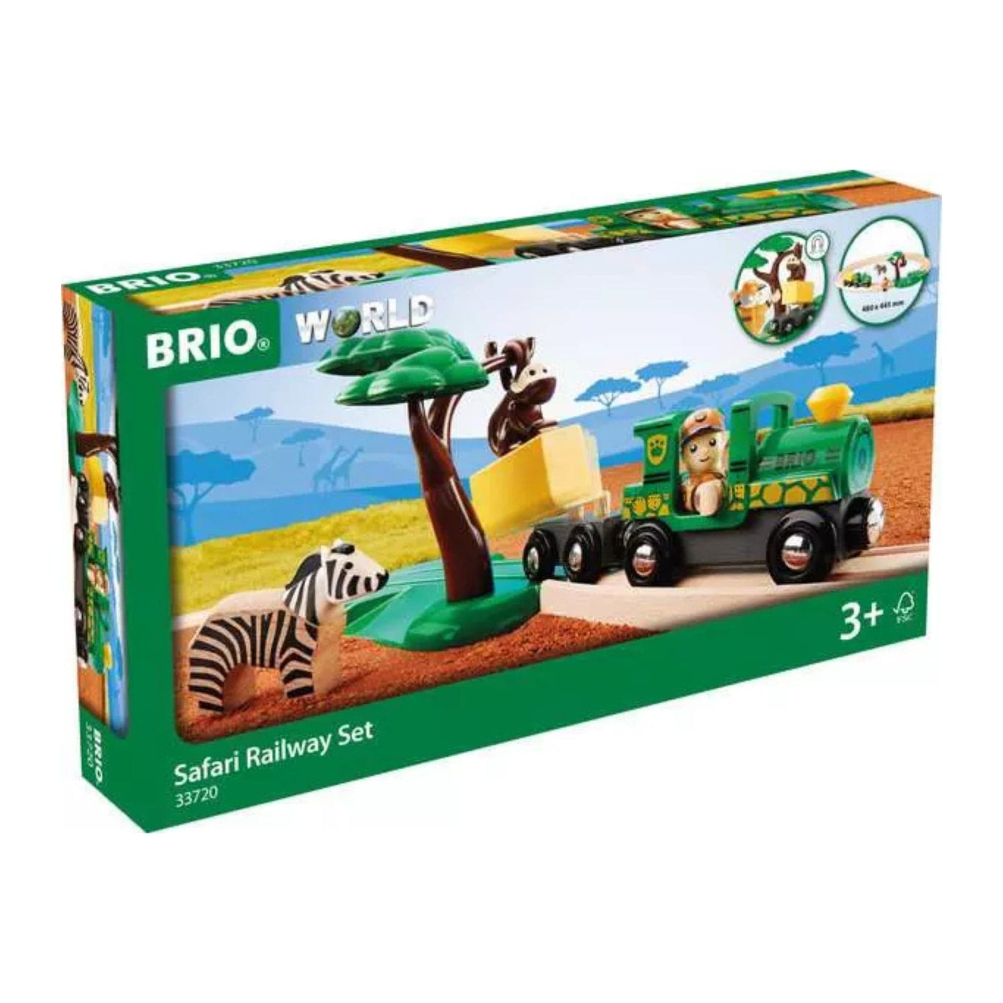 BRIO | Safari Railway Set | The Elly Store