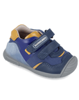 Biogateo Navy Yellow Sauvage Shoes