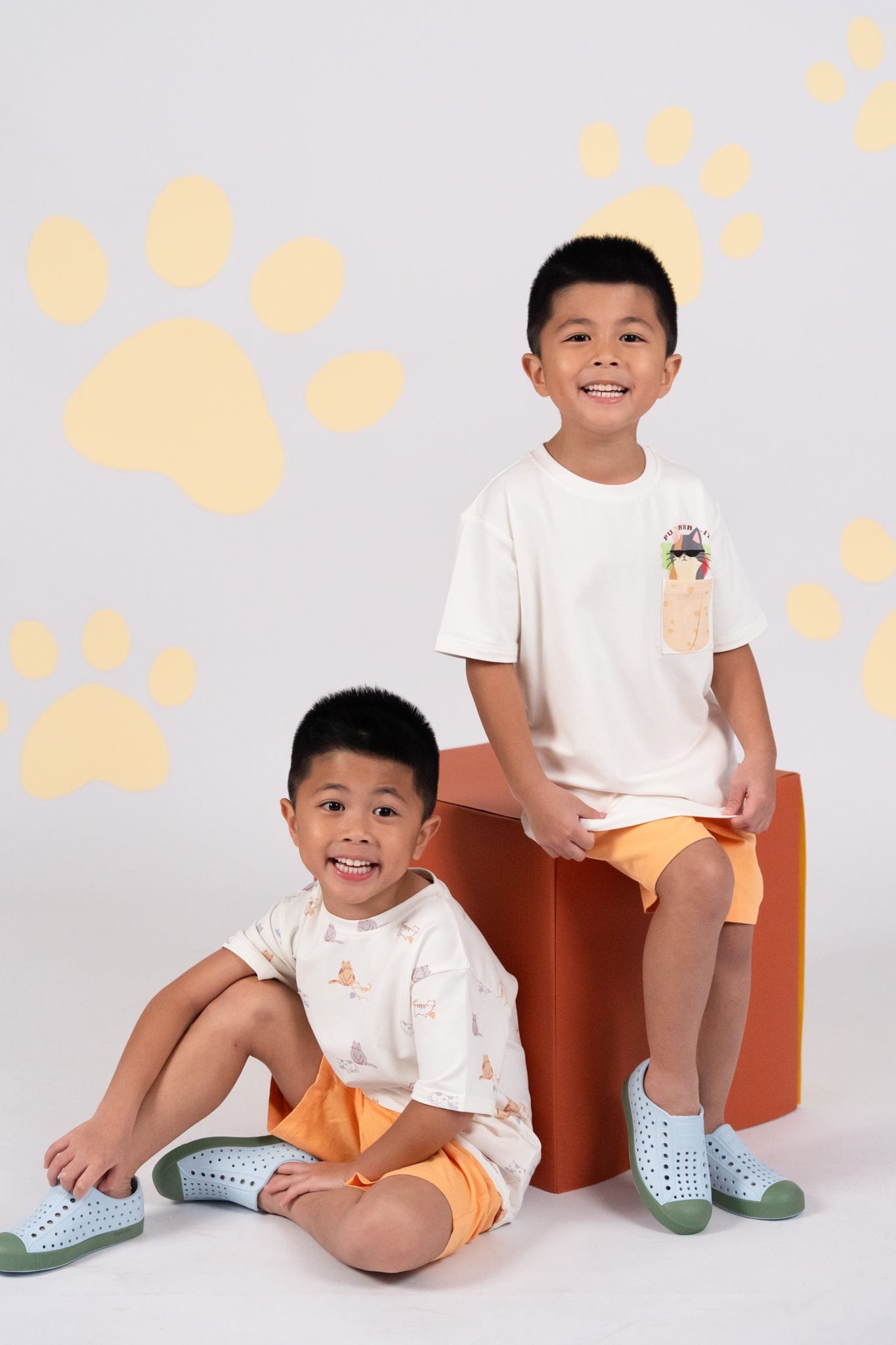 Sleepy Cats Tee & Purrr-ito Tee