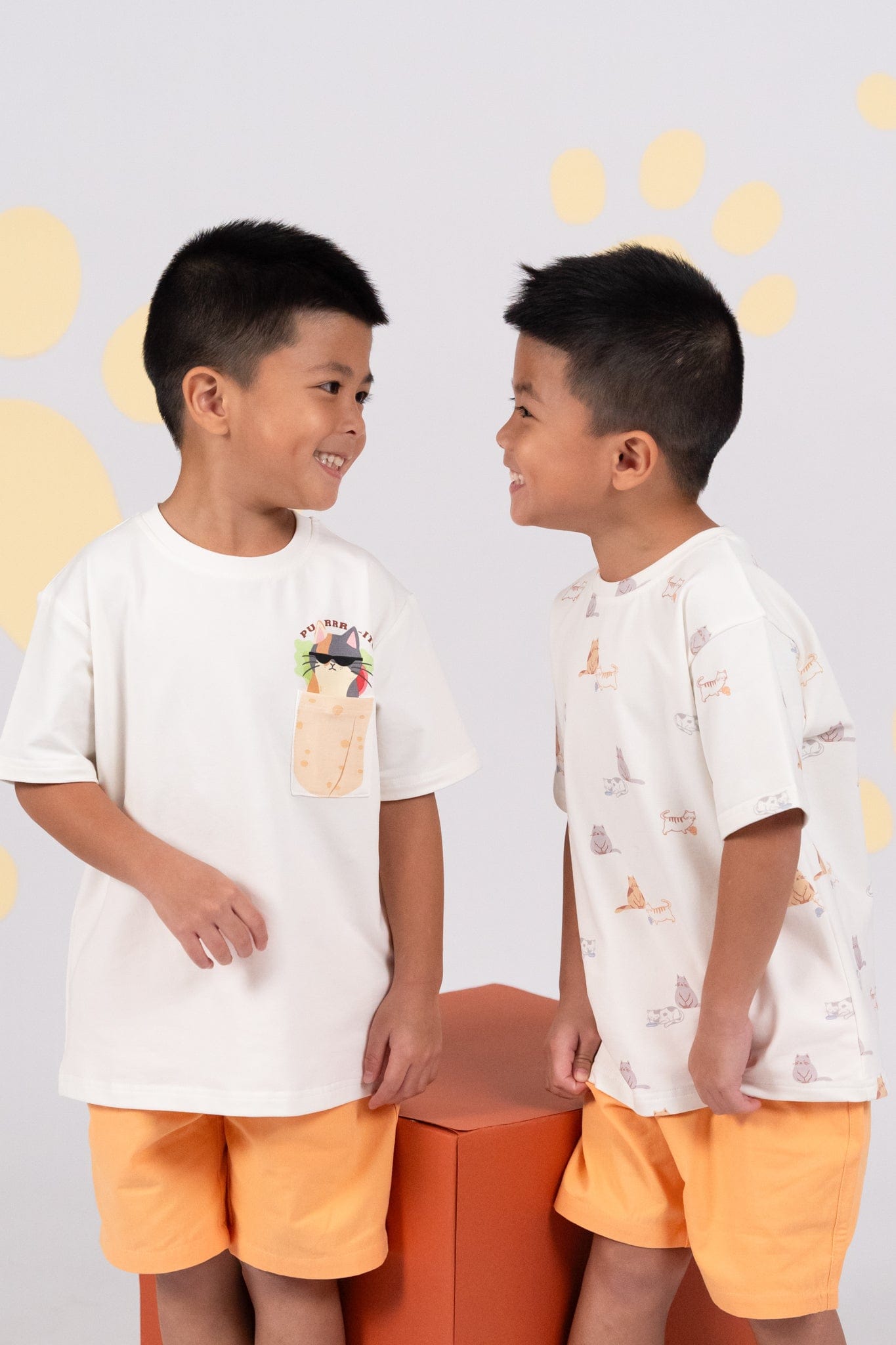 Purrr-ito Tee & Sleepy Cats Tee