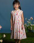 Twirly Cheongsam - Colourful Chrysanthemums