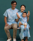 Tang Shirt - Blue Cranes