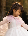Tulle Cape - Pink Butterflies