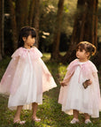 Tulle Cape - Pink Butterflies