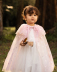 Tulle Cape - Pink Butterflies