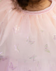 Tulle Cape - Pink Butterflies