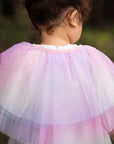 Petite Tulle Cape - Rainbow Sparkle