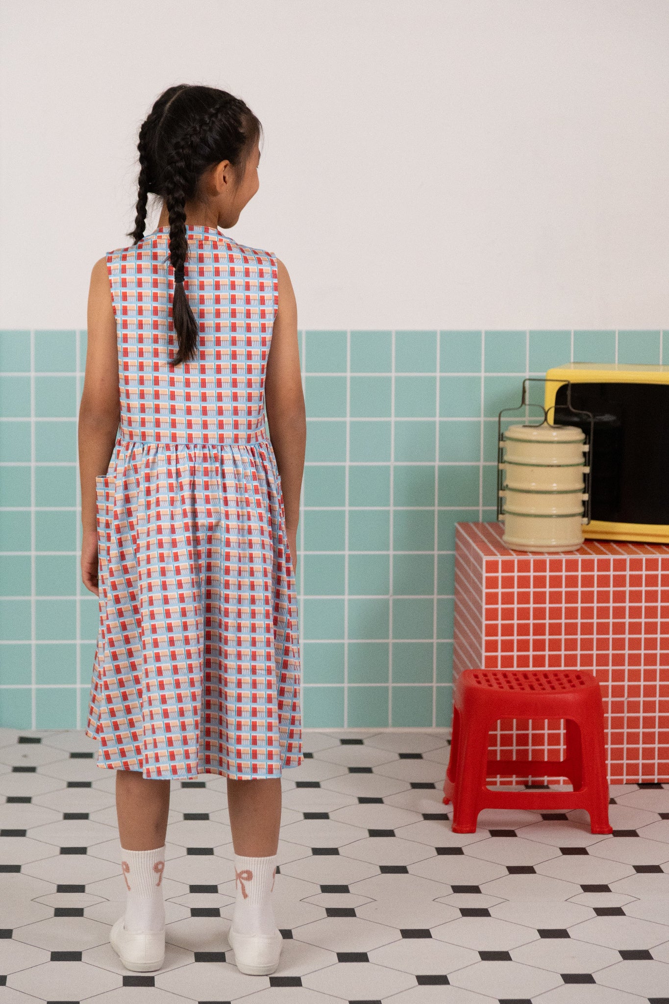 The Elly Store | Maya Dress - Haven Coral