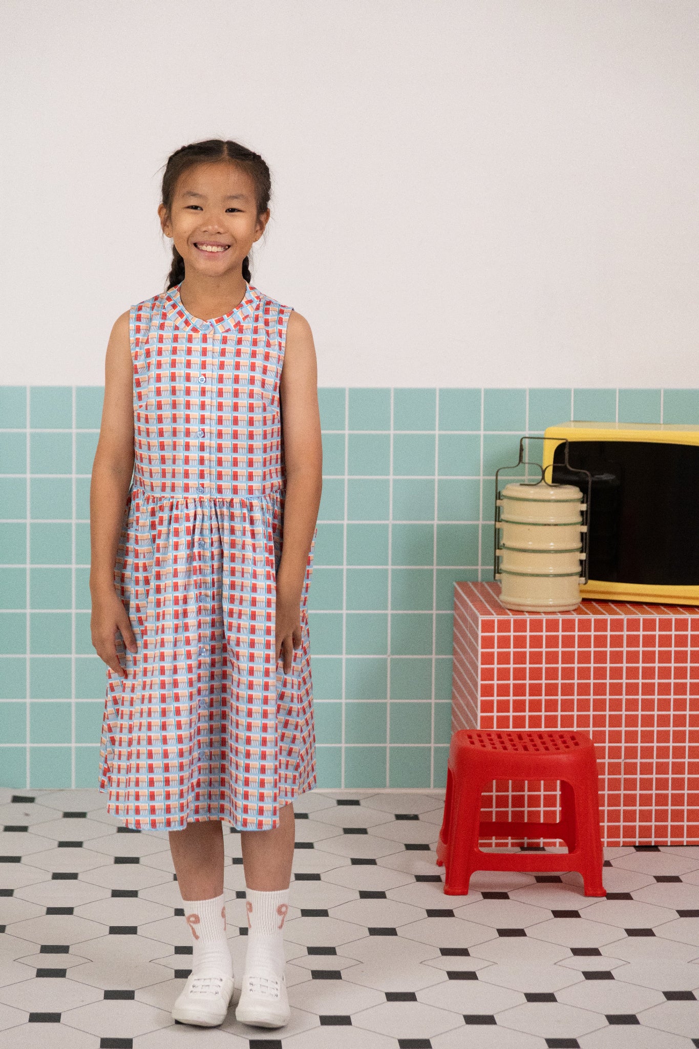 The Elly Store | Maya Dress - Haven Coral