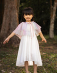 Petite Tulle Cape - Rainbow Sparkle