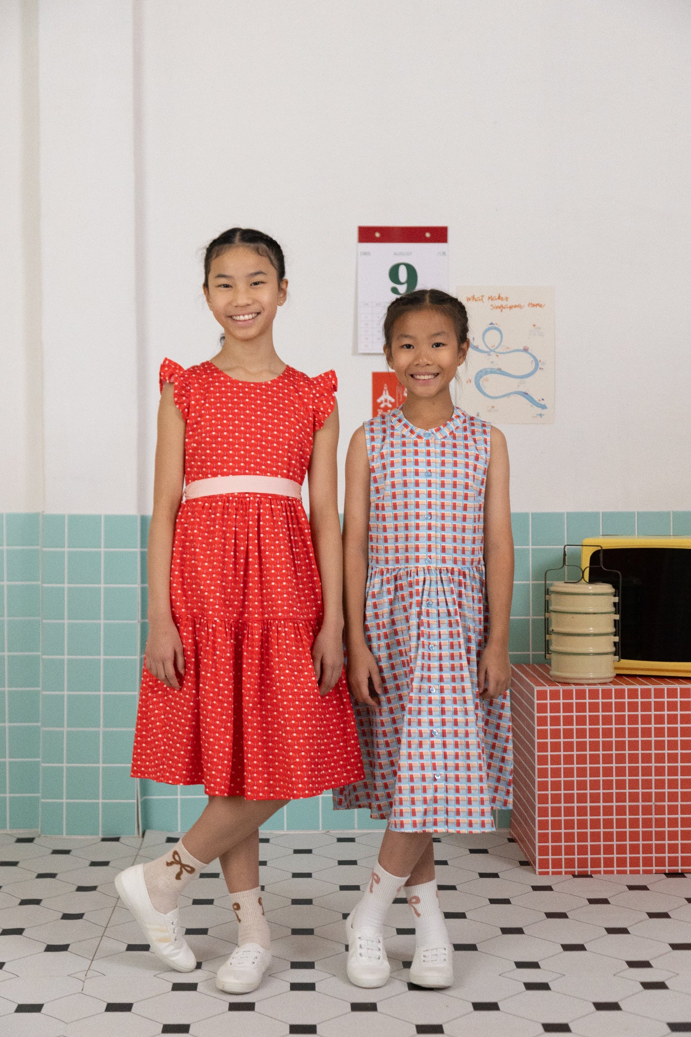 The Elly Store | Maya Dress - Haven Coral