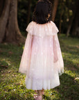 Tulle Cape - Pink Butterflies