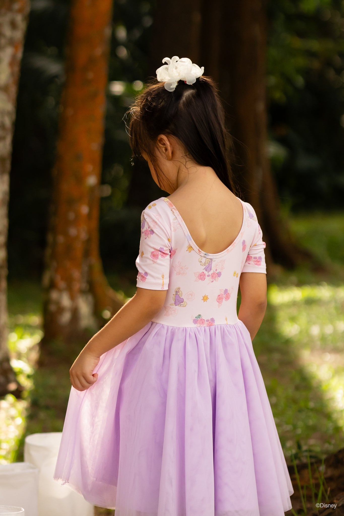 strapless open back dress Lyla Dress - Rapunzel - Disney