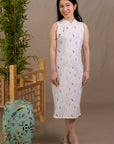 Ladies Mini Harper Cheongsam - Origami Goldfish