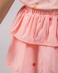 Camry Skirt - Pink Paws