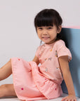 Camry Skirt - Pink Paws