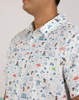 The Elly Store | Men's Shirt - Rainbow Road Trip Mickey