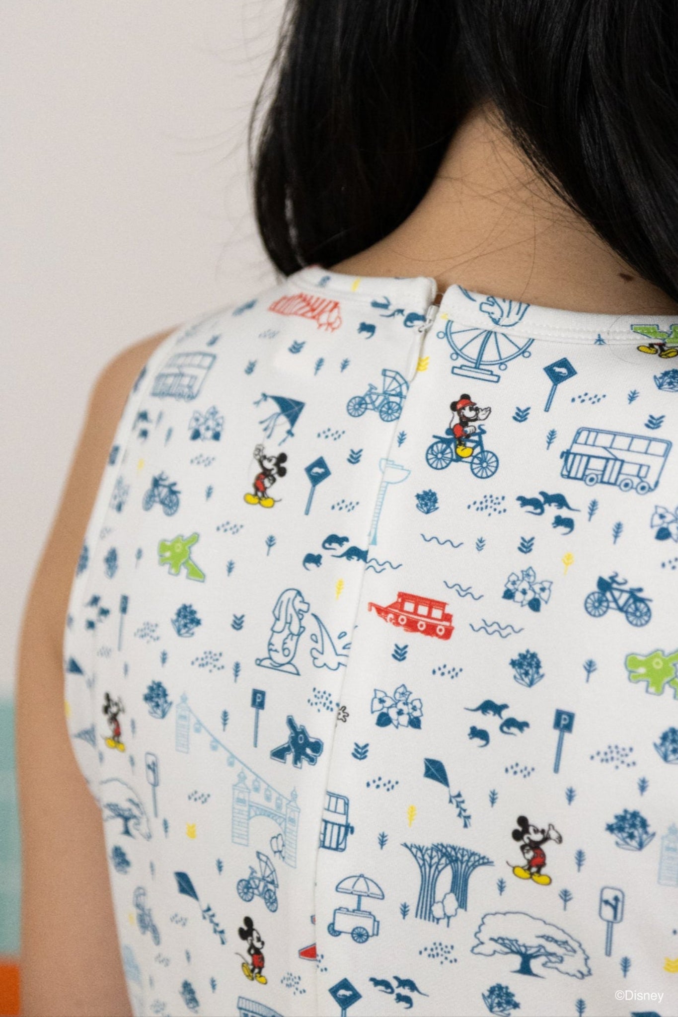 The Elly Store | Ladies Bliss Dress - Rainbow Road Trip Mickey