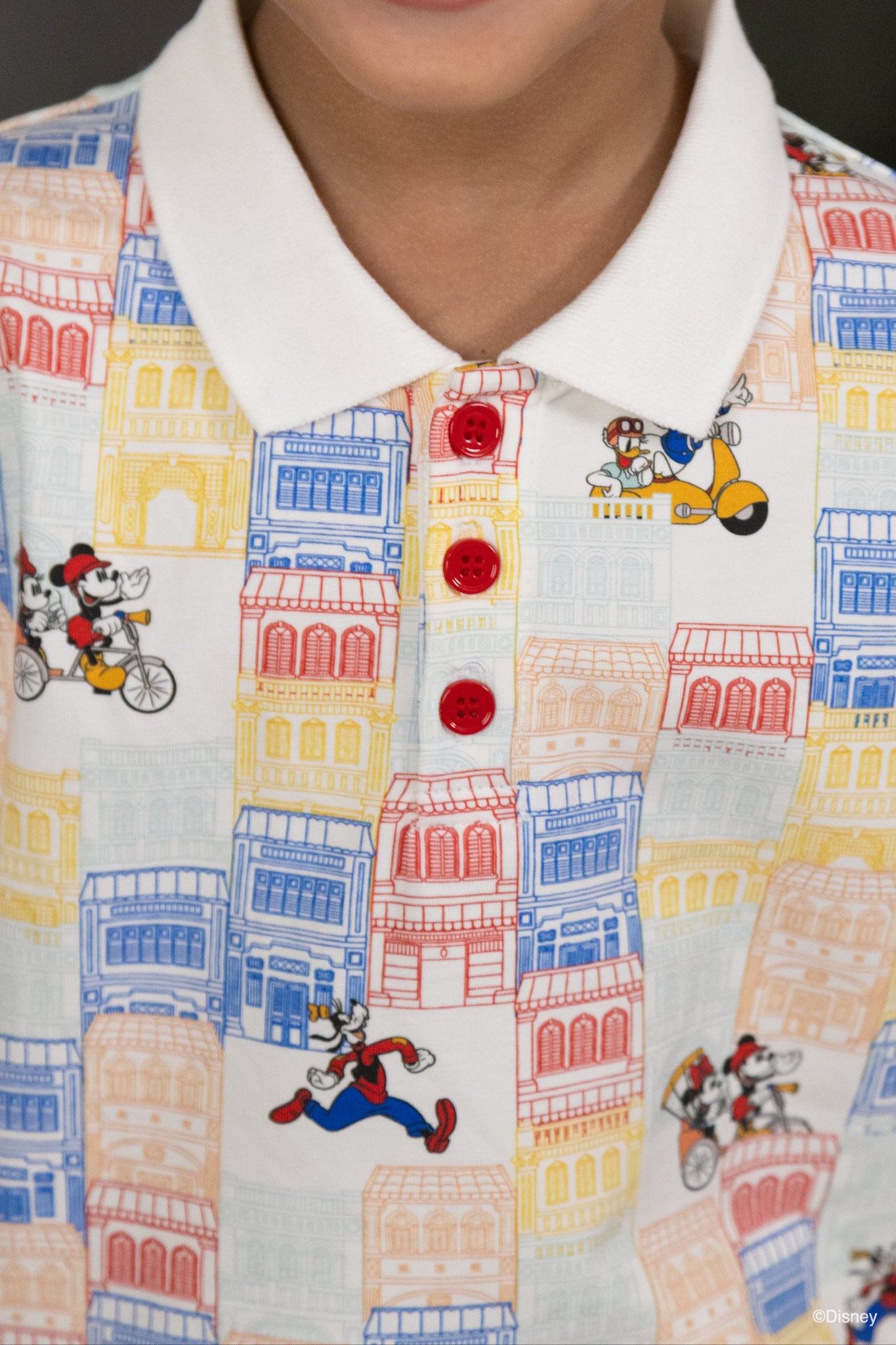The Elly Store | Polo Tee - Shophouse Mickey
