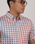 The Elly Store | Mens Shirt - Haven Coral
