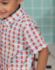 The Elly Store | Little Man Shirt - Haven Coral