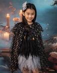 Tulle Cape - Black Stars | The Elly Store