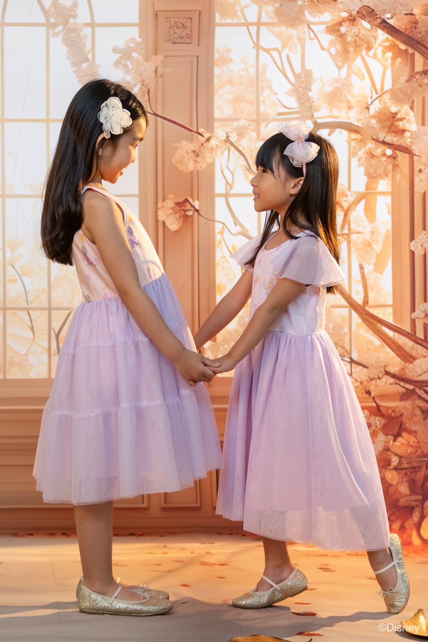 Kayla Dress - Lilac Floral Rapunzel | The Elly Store