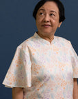 Amanda Top - Cream Floral Bamboo