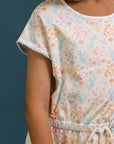 Hayley Dress - Cream Floral Bamboo