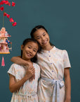 Sasha Dress - Cream Floral Bamboo