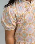 Giselle Cheongsam - Cream Lucky Coins