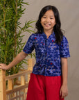 Ashley Top - Navy Lucky Bonsai