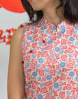 Ladies Mini Peony Cheongsam - Mickey Fanfare
