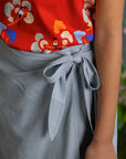 Wrap Skirt - Icy Blue