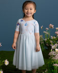 Lyla Dress - Turquoise Garden Elsa
