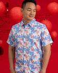 Men's Shirt - Blue Lotus