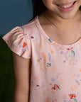 Girls' Flutter Nightgown - Pink Ariel