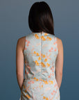Ladies Amber Top - Teal Orchid Garden