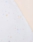 Short-Sleeve Onesie - White Twinkle Stars