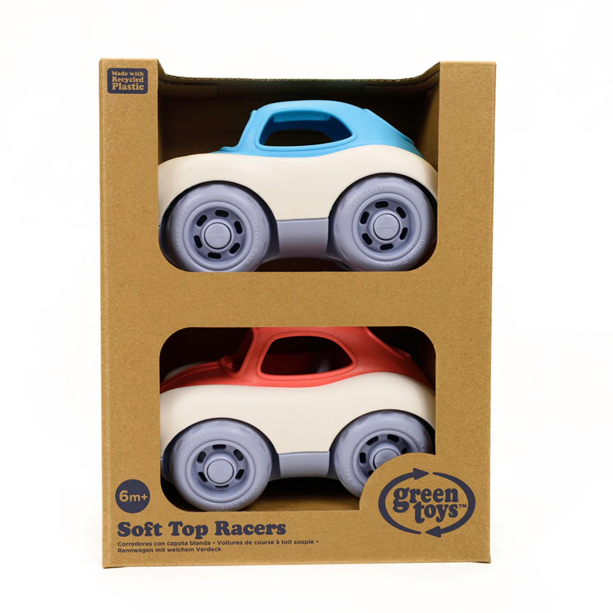 Green Toys | Soft Top Push Car (2 Pack)