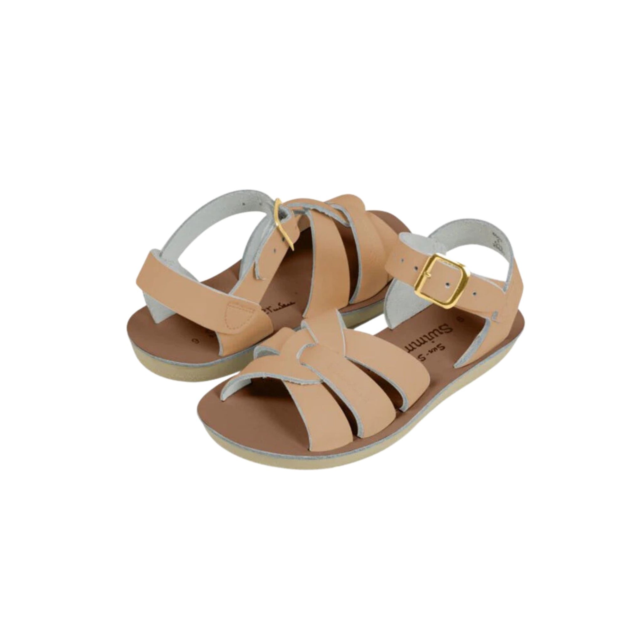 Salt-water Sandals Swimmer Kids Sandals - Latte