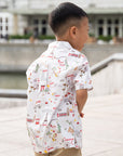 Little Man Shirt - Around The World