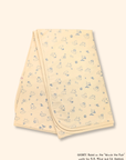 Jersey Blanket - Blue Playtime Pooh