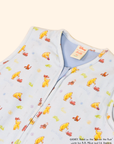 Sleeping Bag - Blue Trains Pooh (1.0 TOG)
