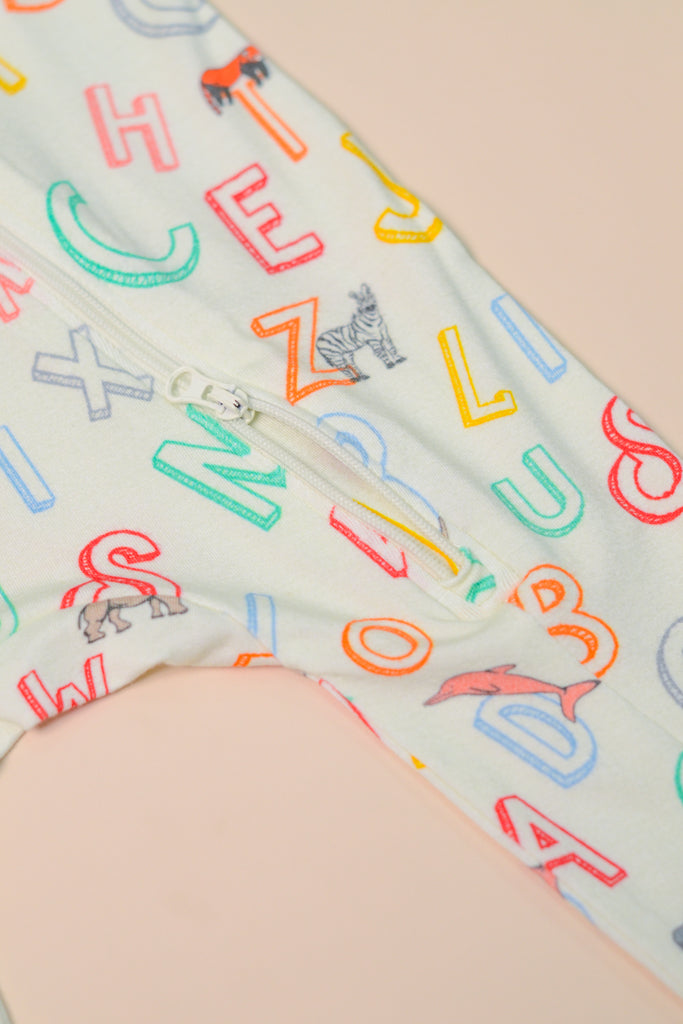 Sleepsuit - Crayon Animals