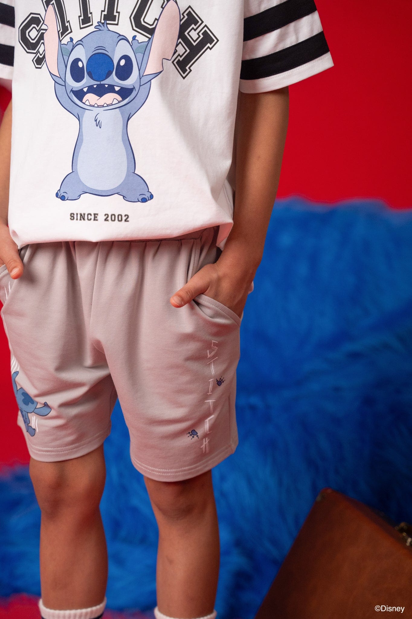 Terry Shorts - Grey Stitch
