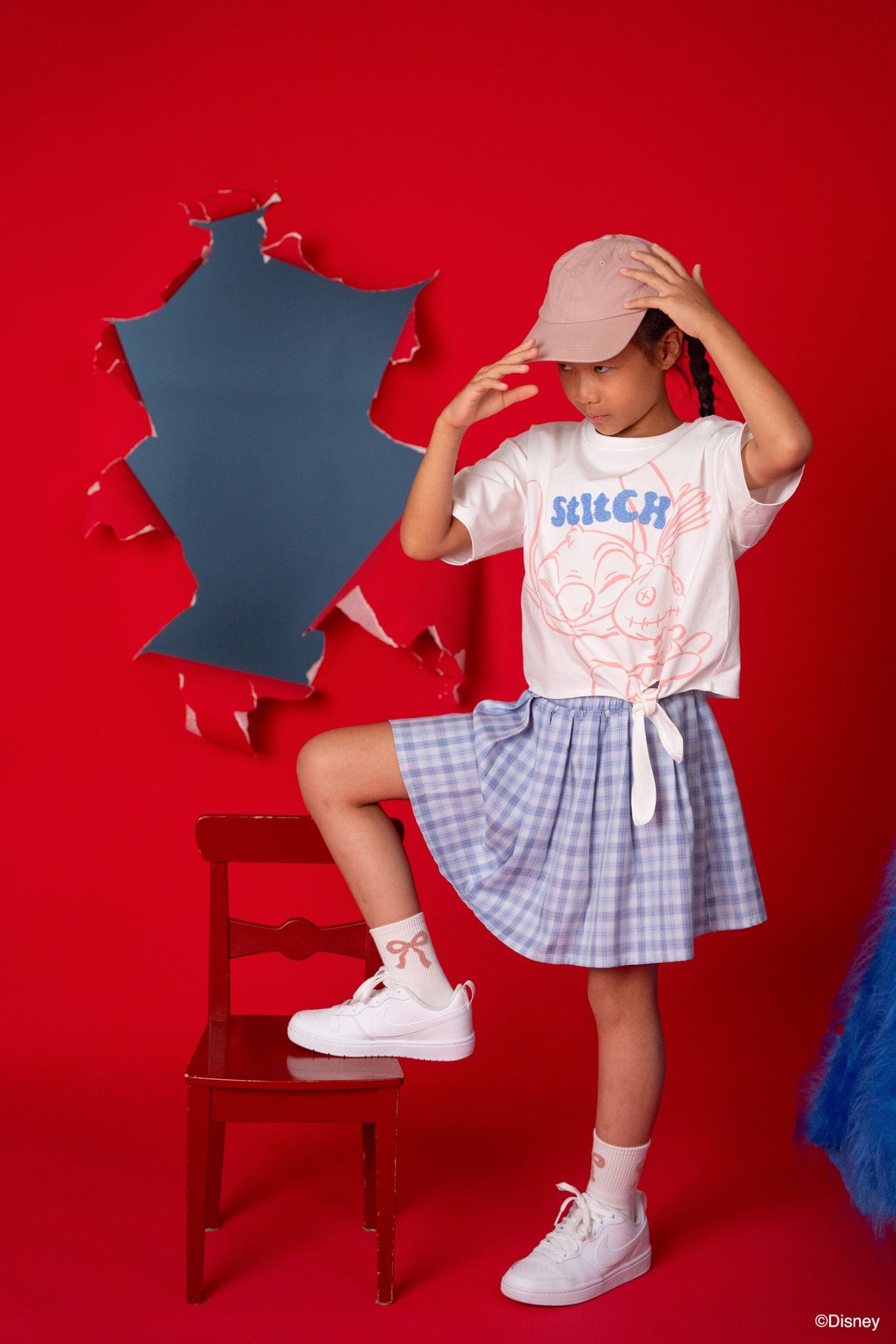 Tie-Front Crop Tee - Stitch And Scrump