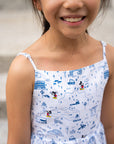 Summer Dress - Blue Road Trip Mickey