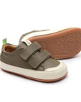 Tip Toey Joey Bossy Sneakers - Mineral Green / Tapioca
